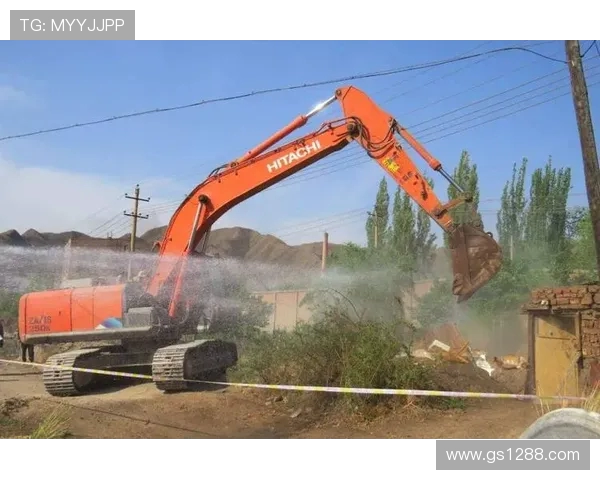 挖掘机施工警戒线范围划定